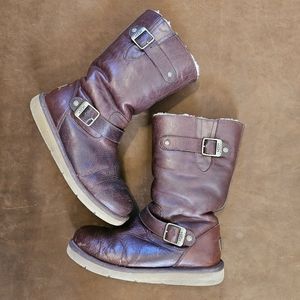 Ugg Boot Waterproof Dark Brown Size 8 Womens